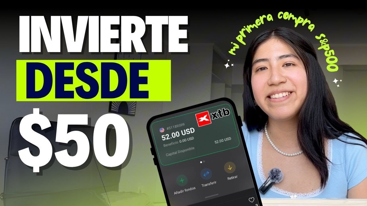 C&oacute;mo depositar dinero en xtb? SIN COMISIONES 📈 para principiantes s&p500