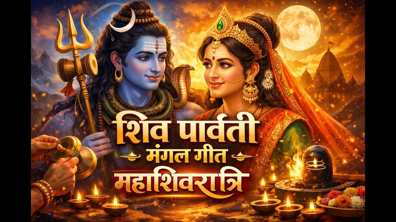 भोलेनाथ का दिव्य विवाह | शिव पार्वती मंगल गीत | Mahashivratri Special Song