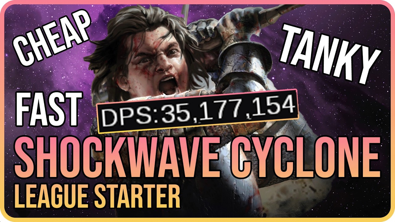 Spin 2 Win Map BLASTER | Shockwave Cyclone Slayer 3.29 League Start Build Guide