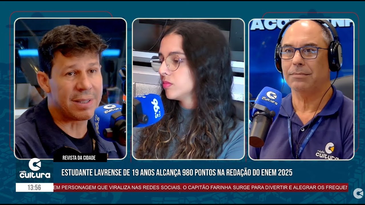 REVISTA DA CIDADE - RADIO CULTURA DE LAVRAS 96.5 - 23/01/2026