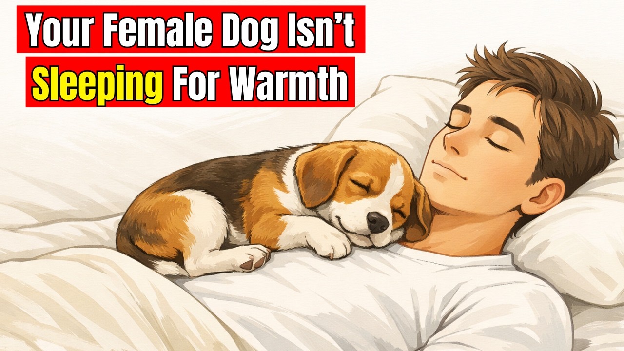 15 Mysterious Reasons Why Your Female Dog Sleeps With You