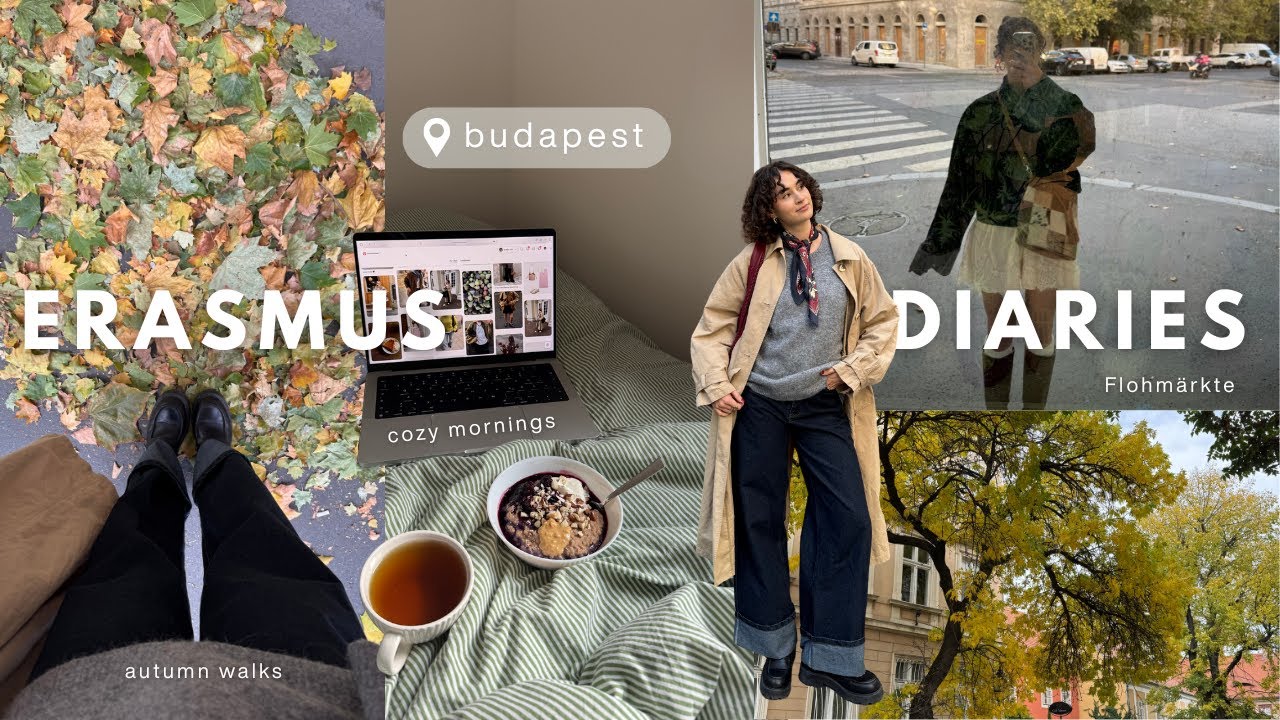 Erasmus in Budapest // Herbst Edition: Flohmärkte, cozy Cafés, spontaner Festival-Besuch 🍂🪩