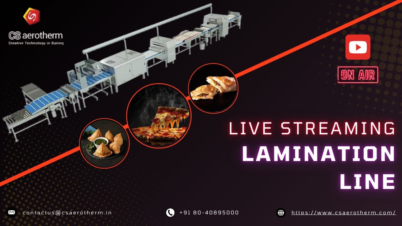 CS aerotherm live on Sheeting Line!