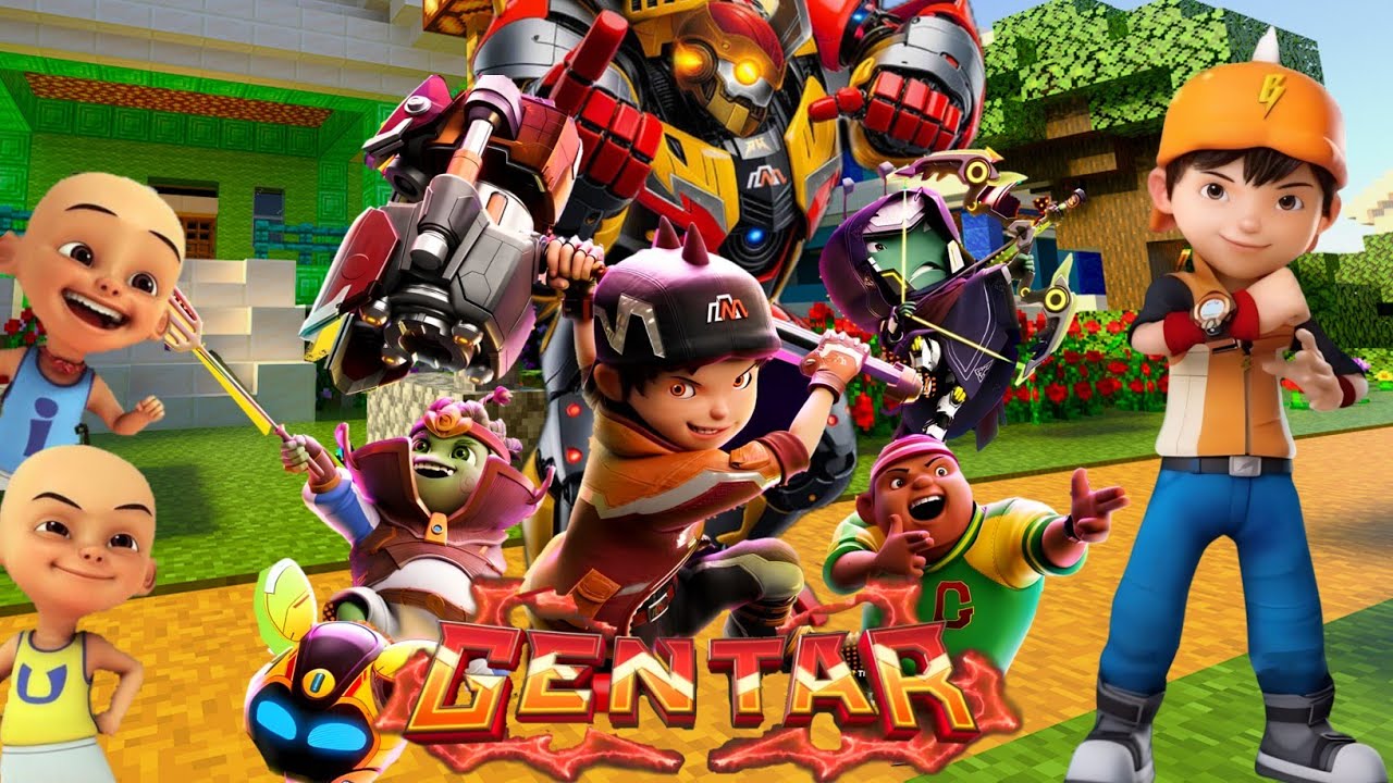 BOBOIBOY & UPIN IPIN MELIHAT SEMUA KARAKTER BOBOIBOY GALAXY GENTAR