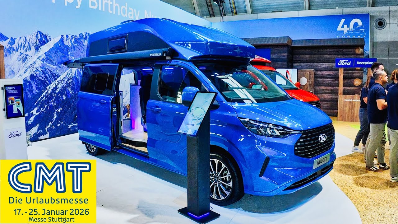 FORD NUGGET L2 ВЫСОКАЯ КРЫША 2026 CMT ШТУТГАРТ 2026