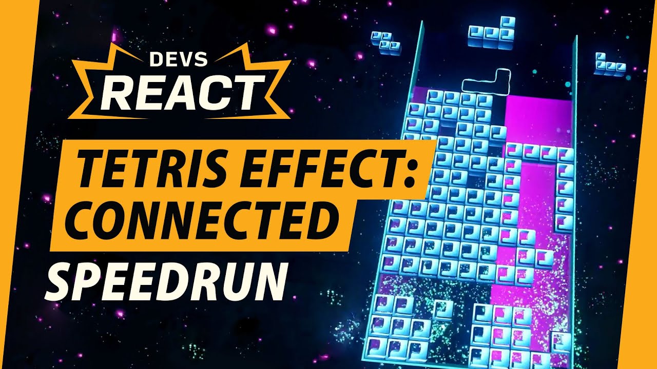 Tetris Effect: Connected Developers React to 31 Minute Speedrun
