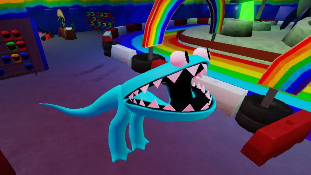 NO Box 🎁 challenge Rainbow friends Roblox full gameplay #roblox 