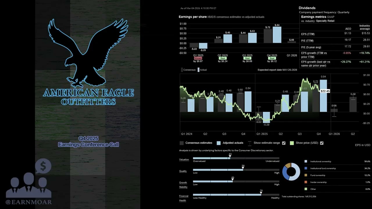 $AEO American Eagle Outfitters Q4 2025 Earnings Conference Call