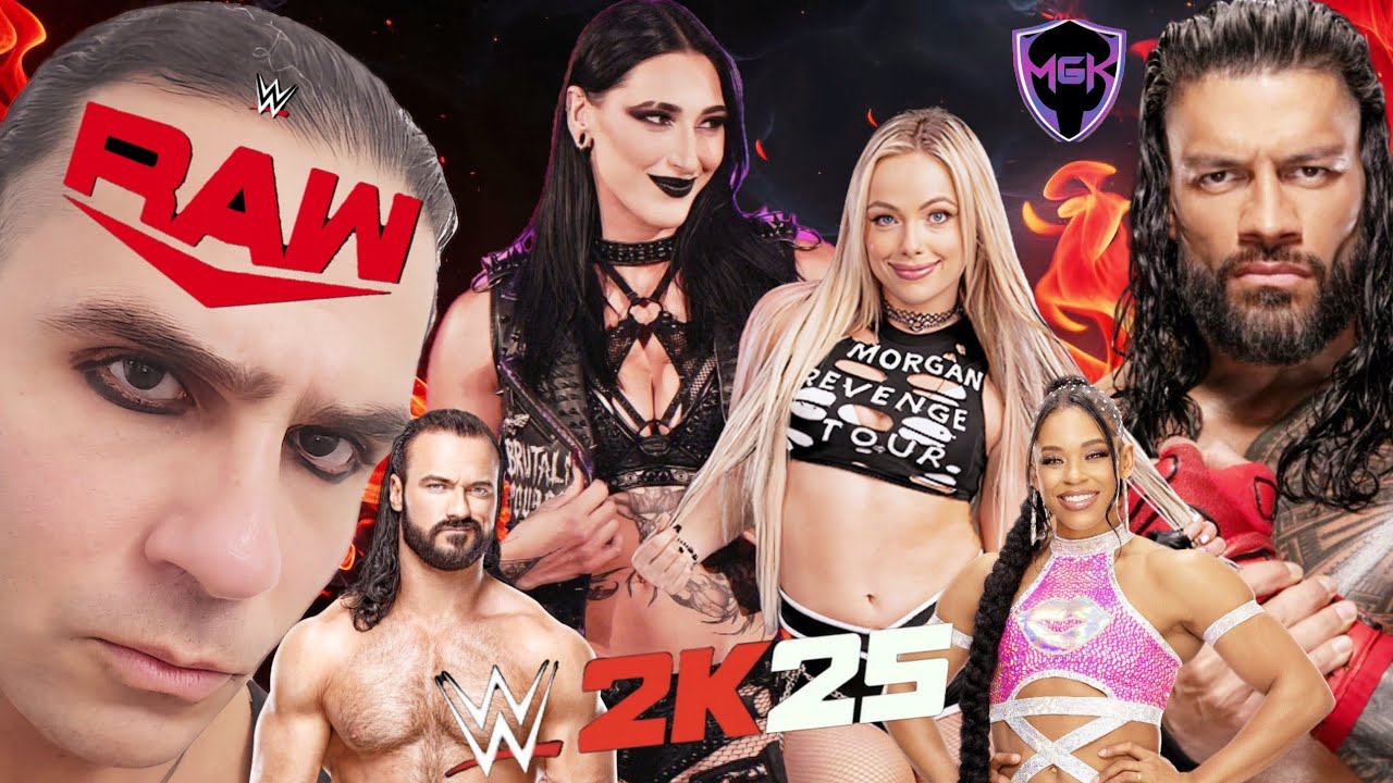 MGK PLAYS! *WWE 2K25* RAW! 🔥🌟🔥