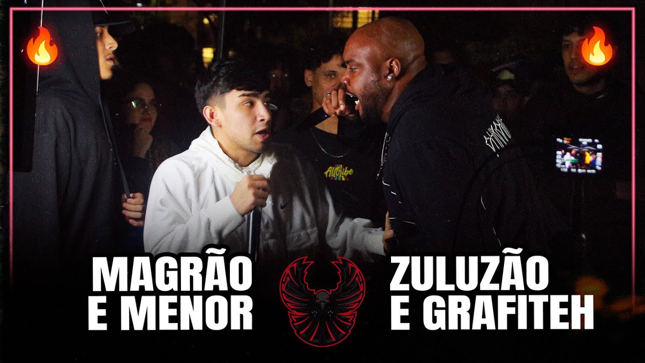 (INCENDIARAM!!!🔥) MAGRÃO e MENOR x ZULUZÃO e GRAFITEH | 2ª FASE | #BDN177