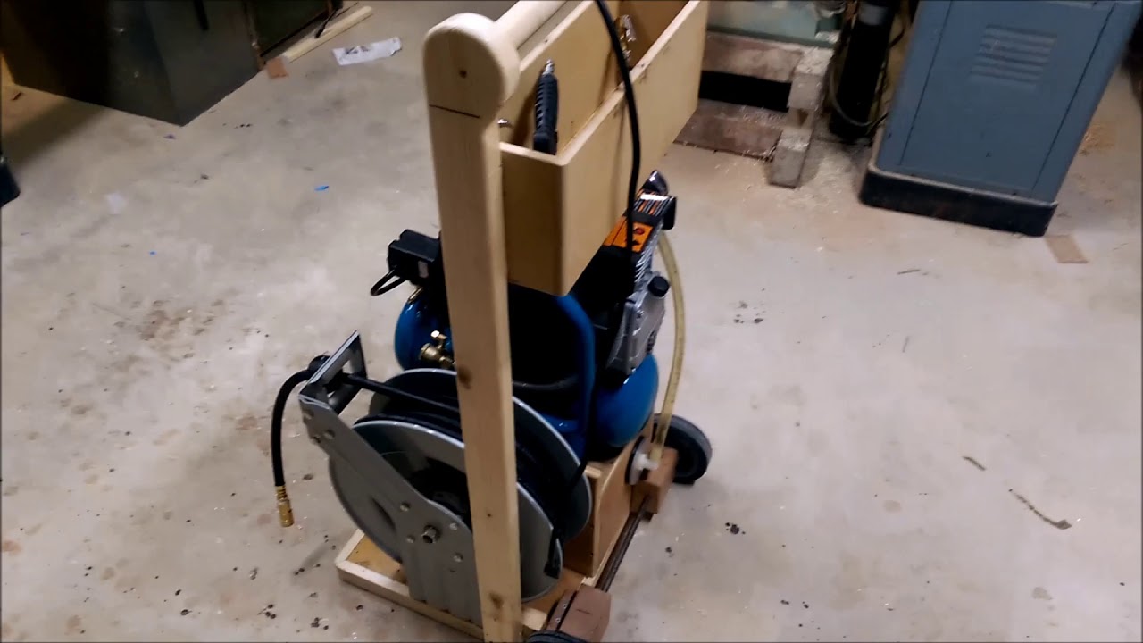 Makita Mac700 DIY compressor cart and dryer.