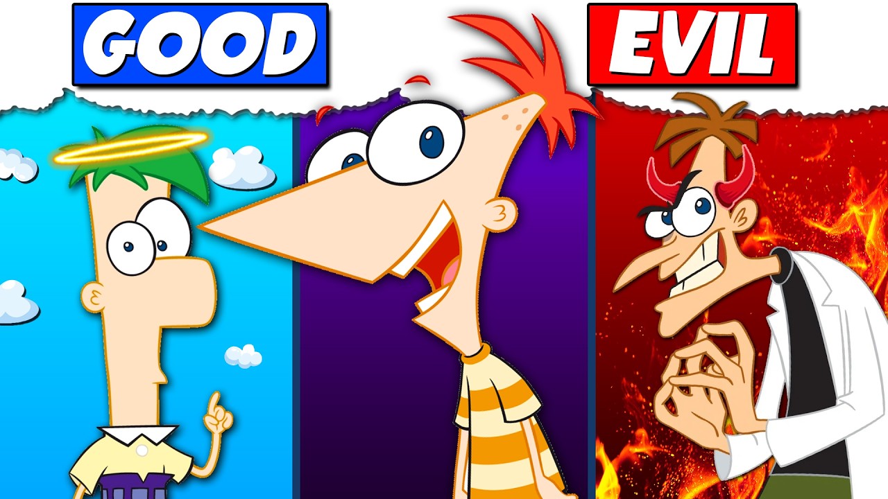 Every Phineas and Ferb Character: Good to Evil