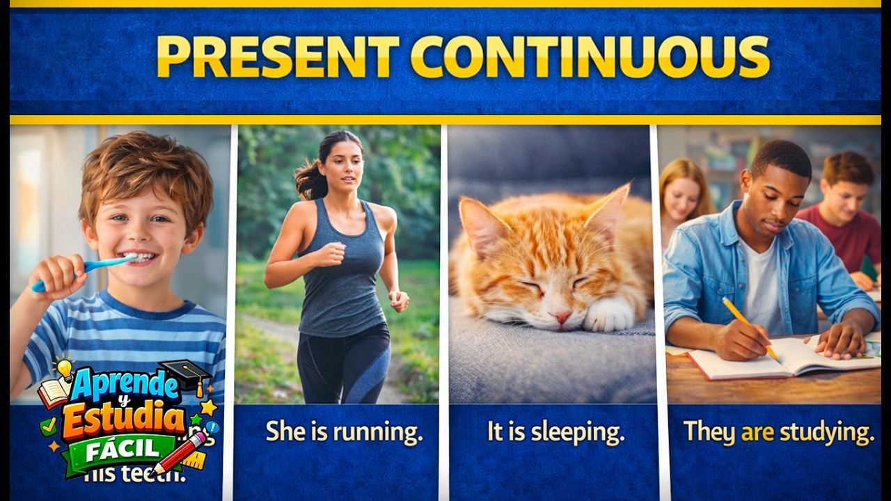 Present Continuous  | Aprende a usarlo | Dominando el Presente Continuo