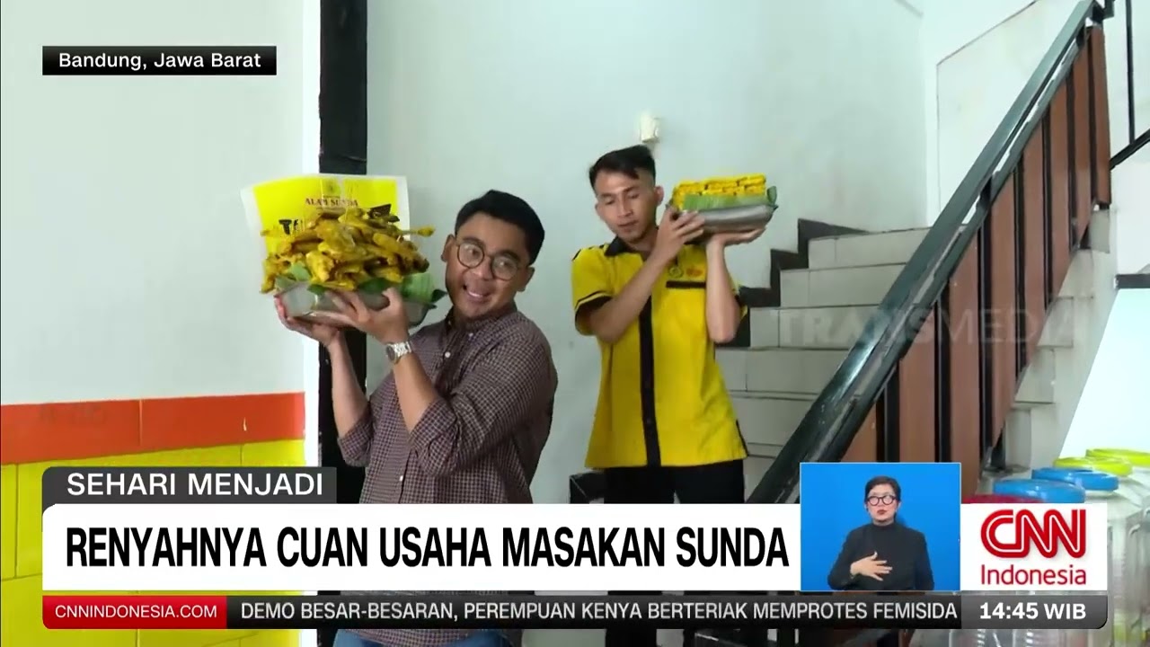 Sehari Menjadi Pengusaha Warung makan SUnda | REDAKSI (28/01/24)