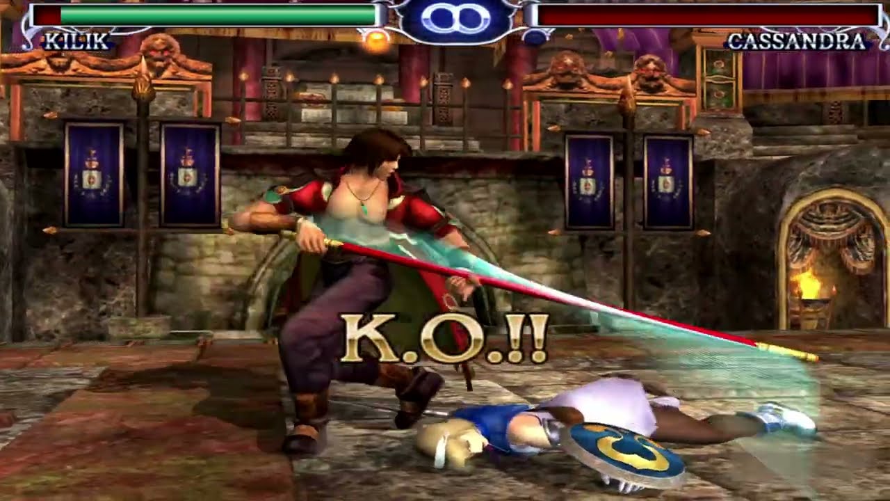 ソウルキャリバー2 投げ技集 サンドバッグ役・カサンドラ  soulcalibur2 throw's ataacked cassandra