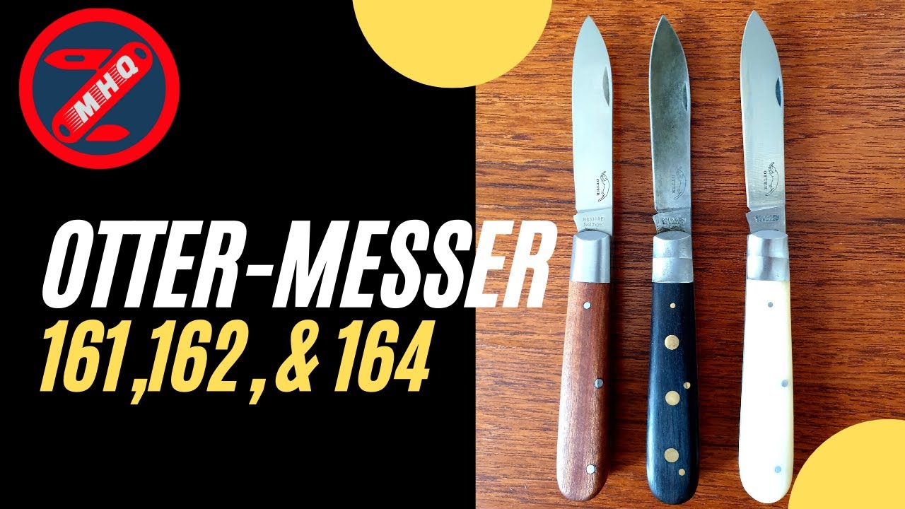 Three Otters On The Same Frame, Otter-Messer 161, 162, &164