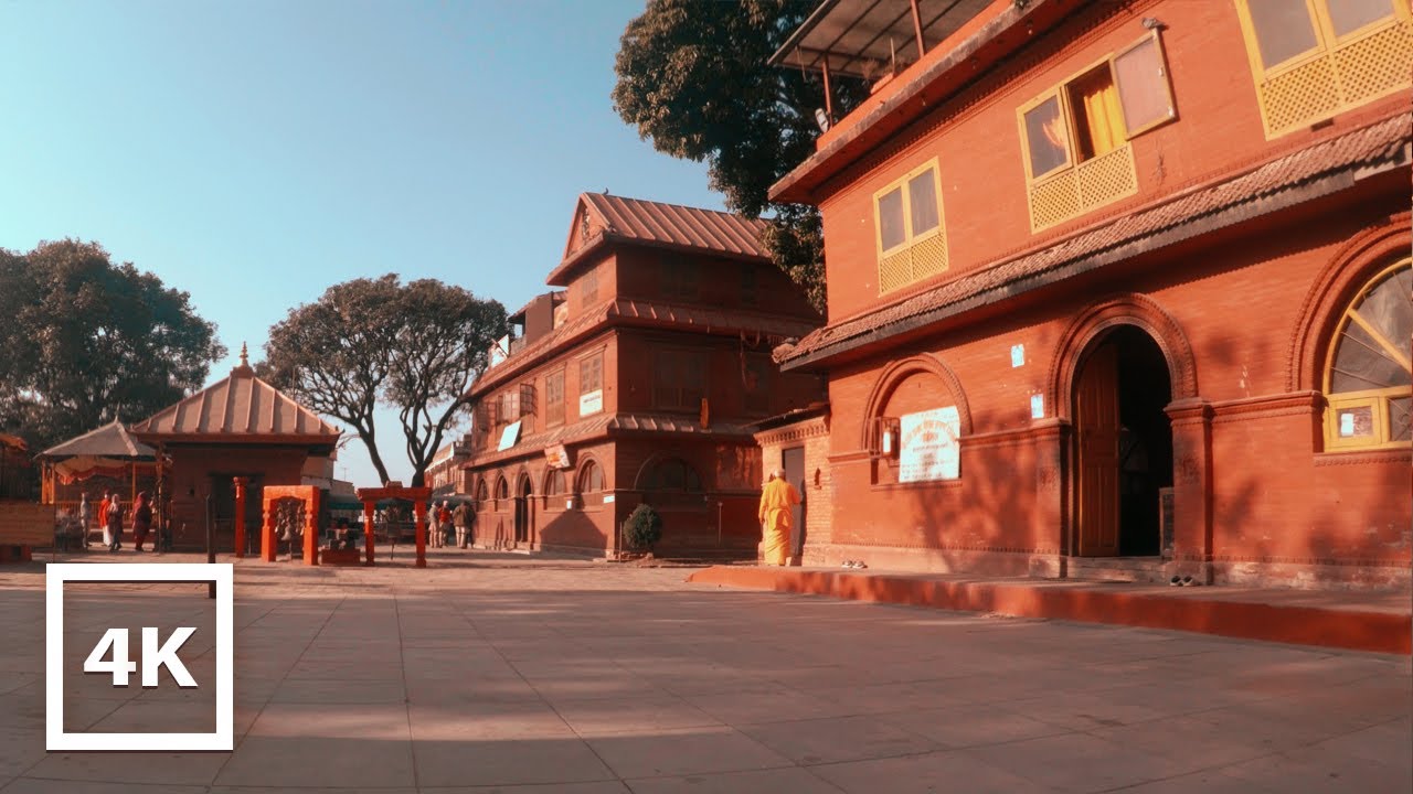 ASMR - Morning Temple Ambience Sounds for Meditation - 3D Audio | Binaural Sounds - 4K