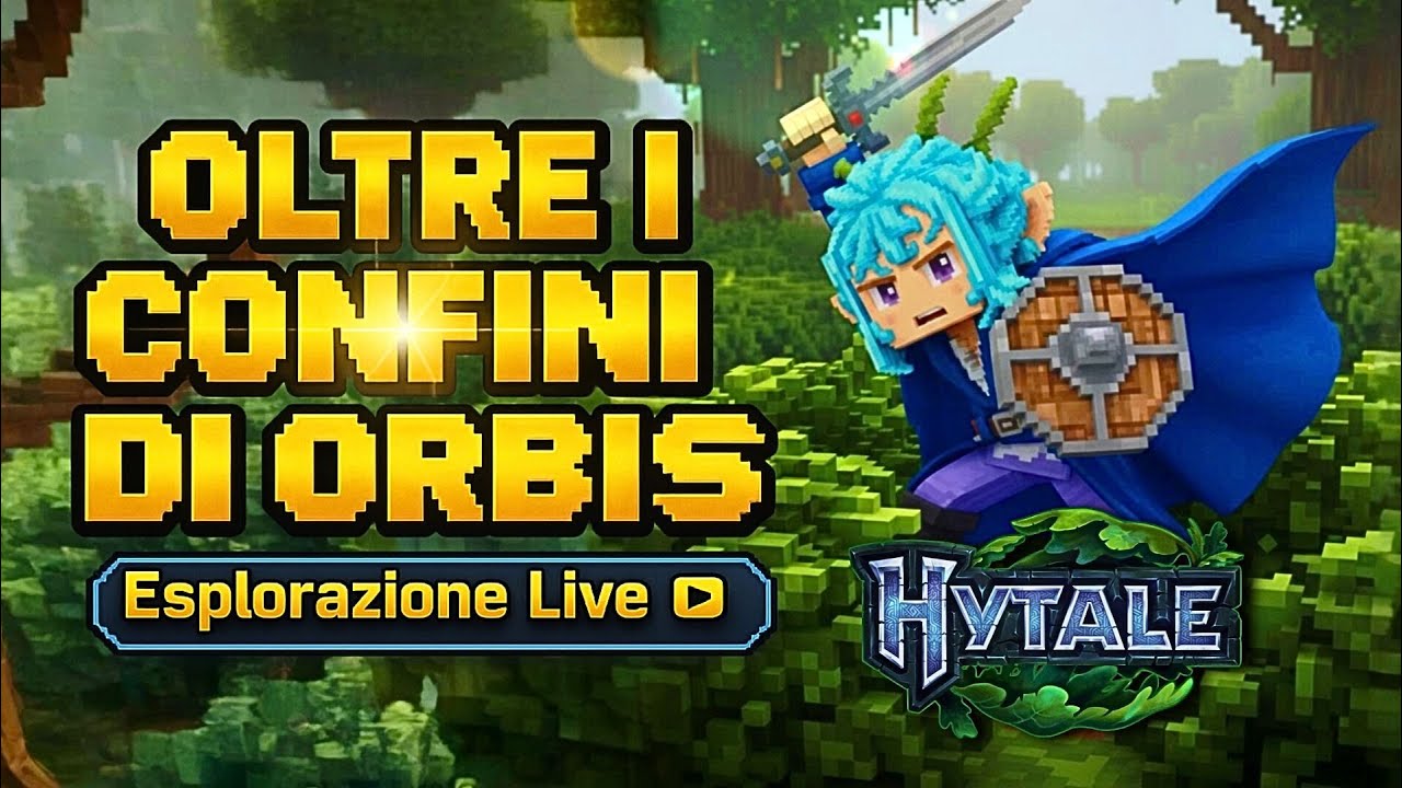 OLTRE I CONFINI DI ORBIS 🌍 | LIVE HYTALE – Farm & Esplorazione Epica