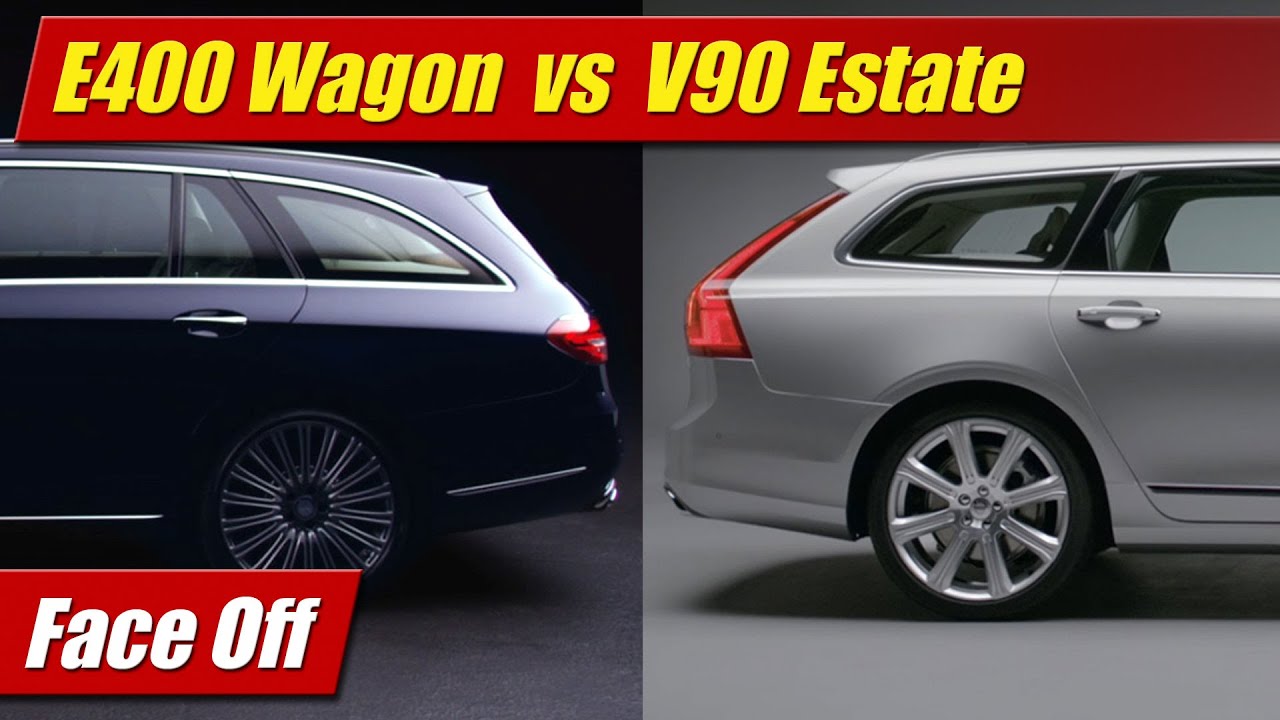 Face Off: 2017 Mercedes-Benz E400 Wagon vs Volvo V90 Estate