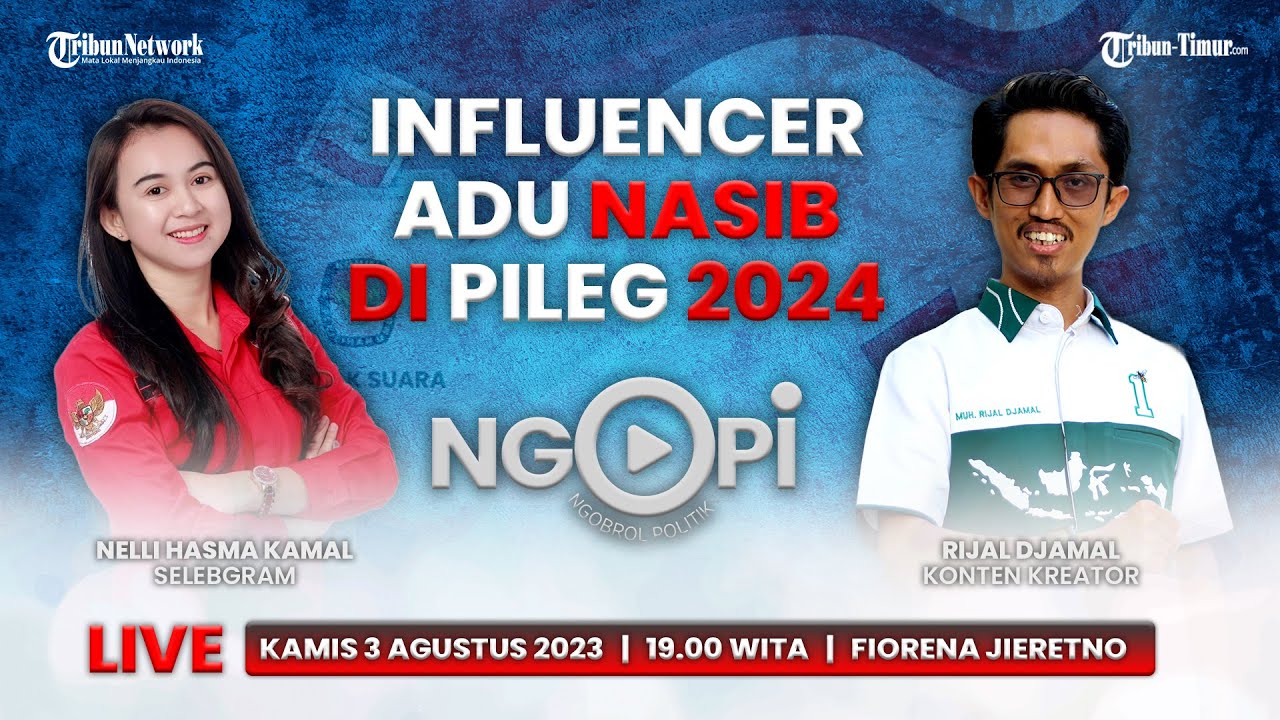 🔴NGOBROL POLITIK: Influencer Adu Nasib di Pileg 2024