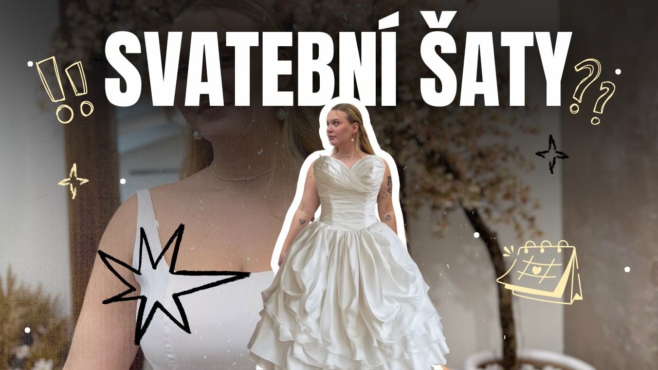 VYBÍRÁM SVATEBNÍ ŠATY?!