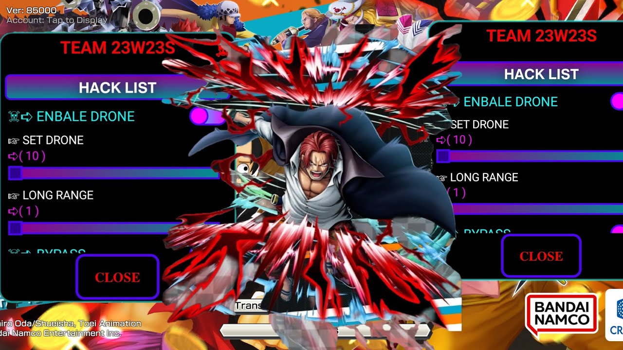 👾ONE PIECE Bounty Rush v85000 MOD APK (Menu)👾