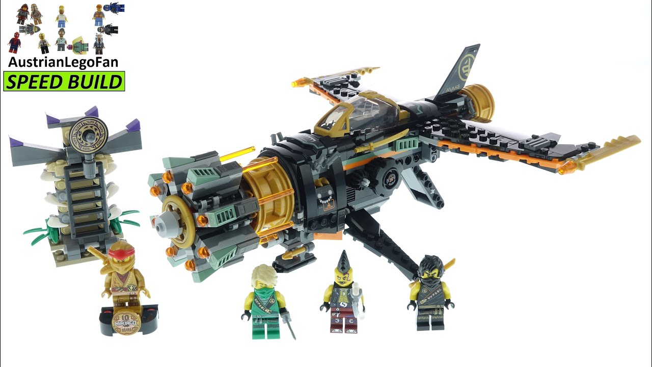 LEGO Ninjago 71736 Boulder Blaster - Lego Speed Build Review