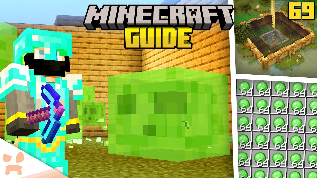 Как построить потрясающую ферму слаймов в Minecraft 1.21!