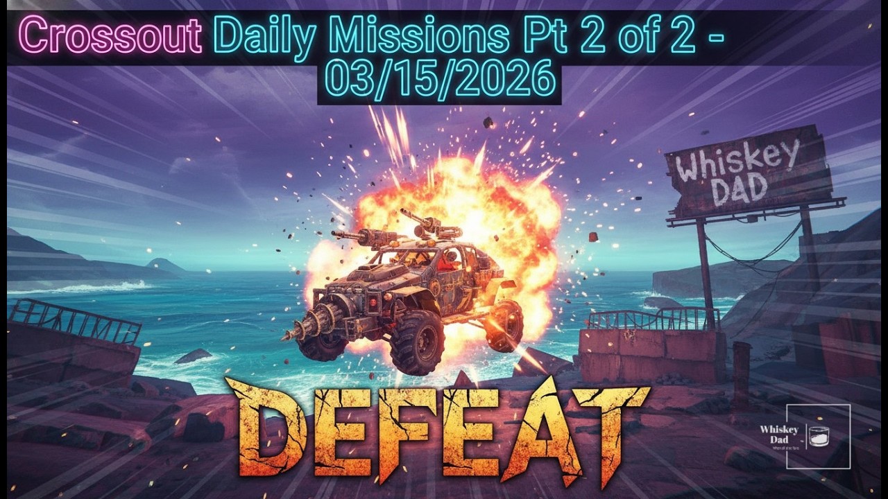 Crossout Daily Missions Pt 2 of 2 - 03/15/2026