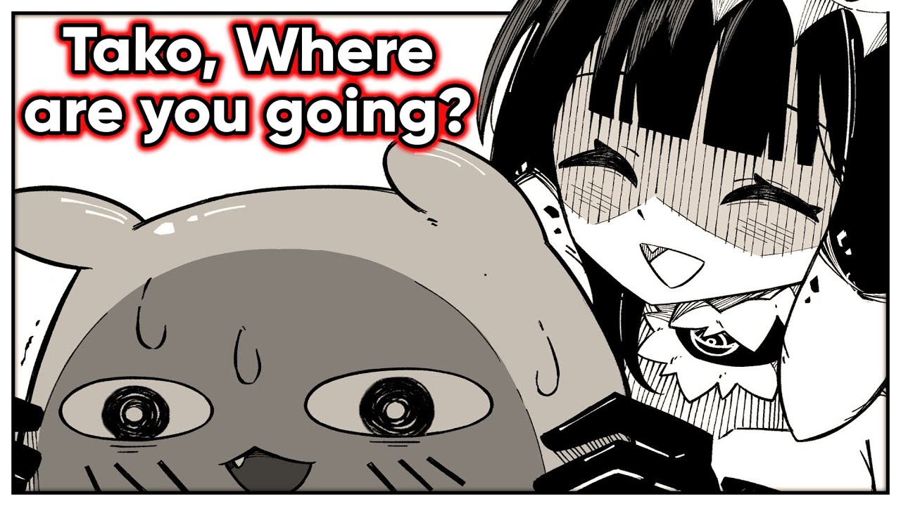 Takodachi almost betrayed Ina once again