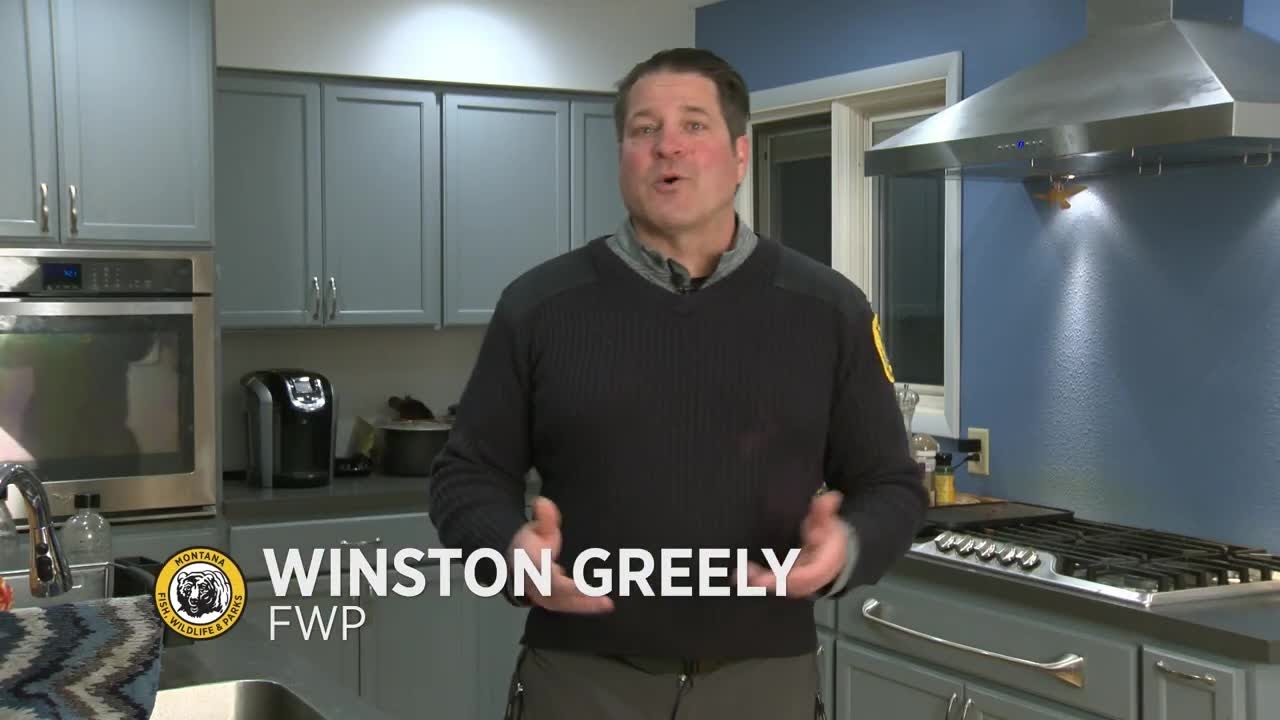 FWP's Winston Greely shows us how he prepares venison steak