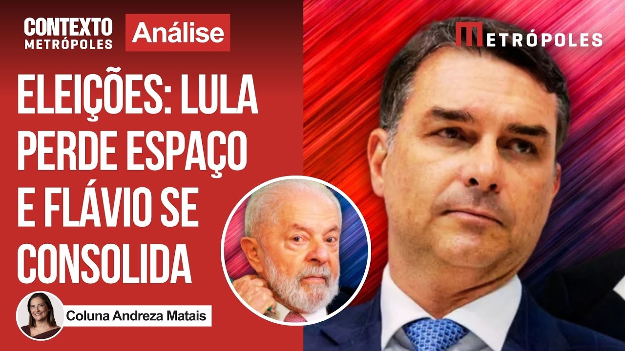 Elei&ccedil;&otilde;es 2026: Fl&aacute;vio Bolsonaro se consolida como candidato e Lula empaca nas pesquisas