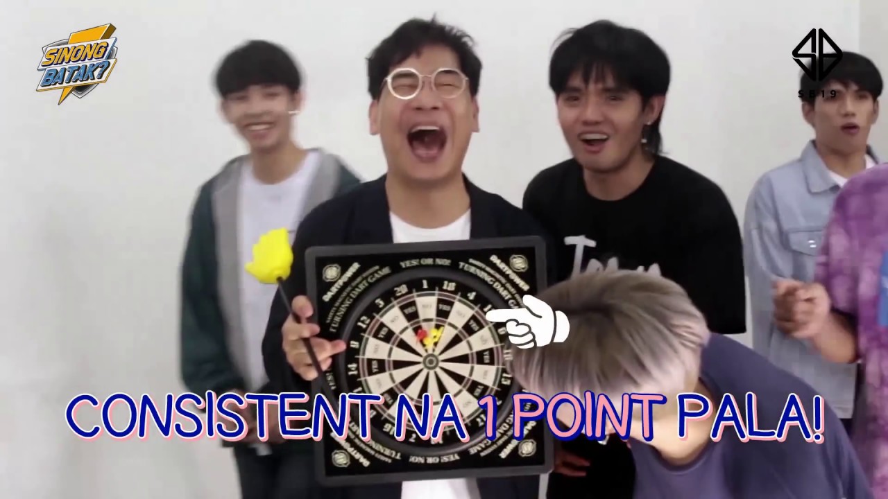 Dart My Heart Game | w/ SB19 and Tatang Robin [Sinong Batak? EP. 6]