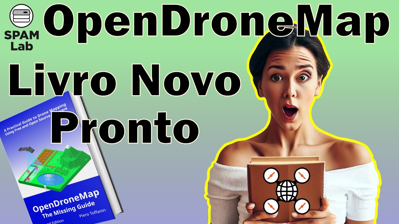 O livro novo do OpenDroneMap já está disponível!