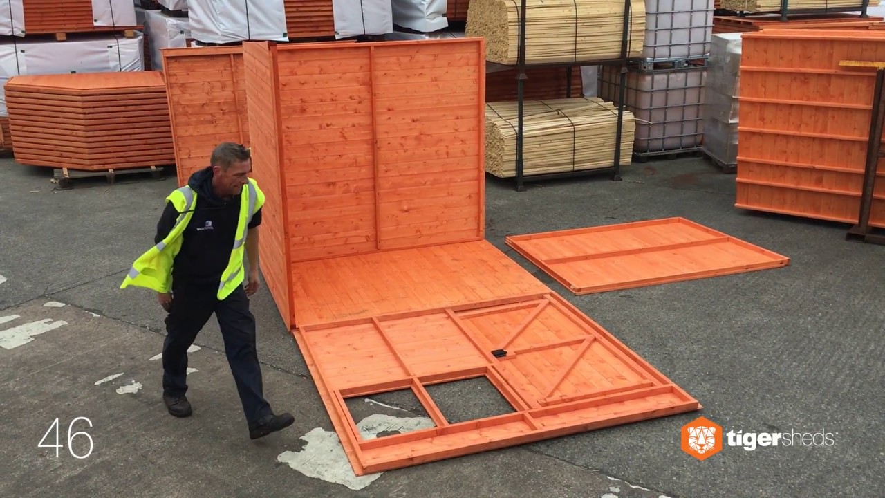 How to build a shed in 60 seconds