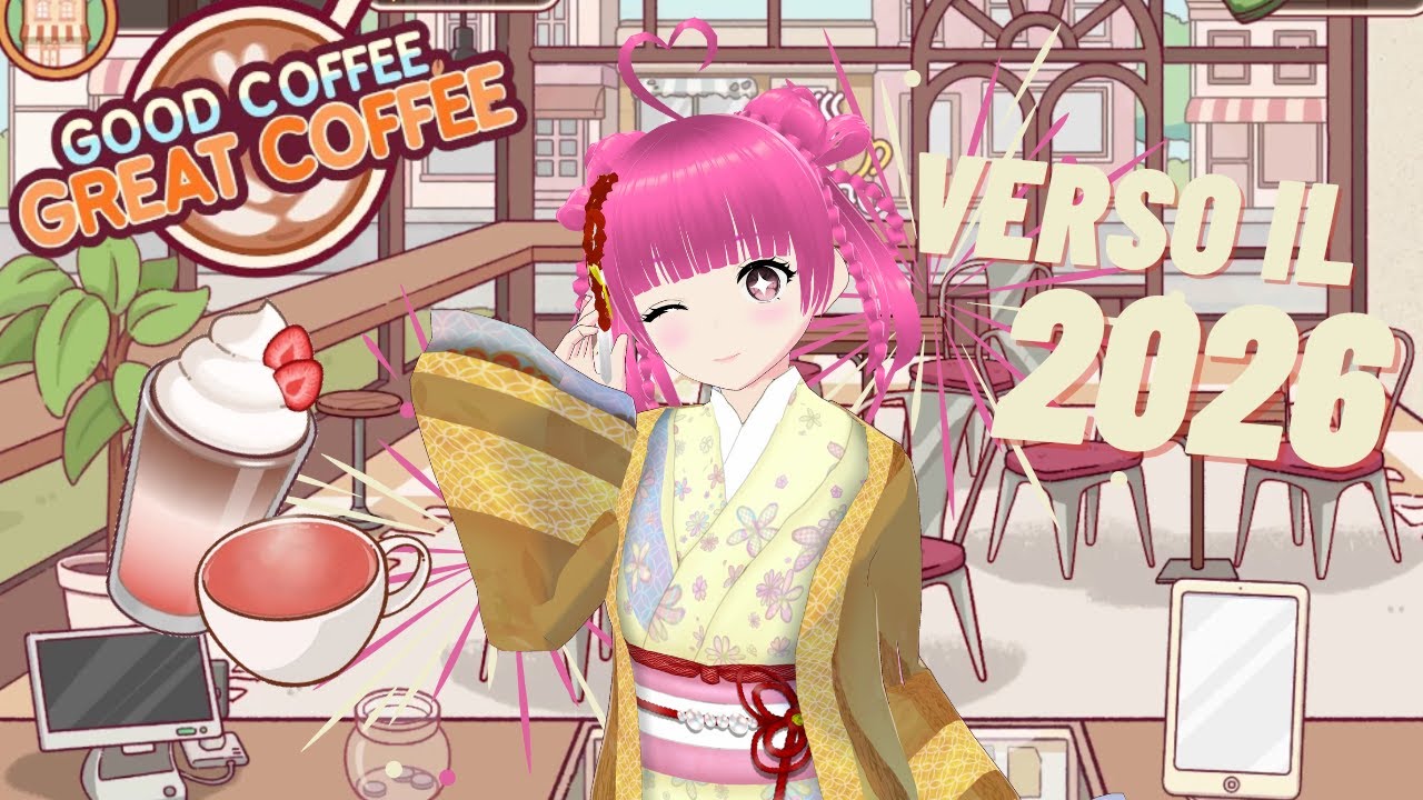 Facciamo i caffè ROSA mentre aspettiamo il 2026-VTUBER ITA #vtuberita #vtuber