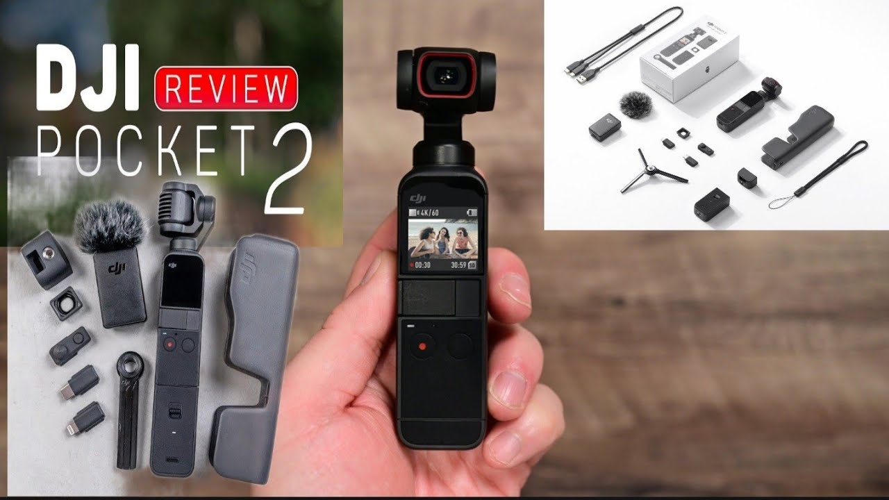 🔴REVIEW TẤT TẦN TẬT CHỨC NĂNG CỦA CON DJI POCKET 2, Camera 4K60P siêu nhỏ, quay video HDR tuyệt vời