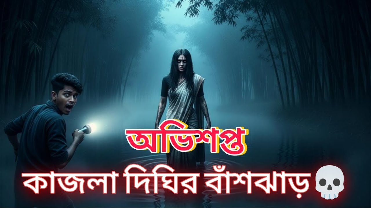 অভিশপ্ত কাজলা দিঘির বাঁশঝাড়?😱💀☠️ Bangla cartoon video । Bangla horror stories।বাংলা কার্টুন ভিডিও
