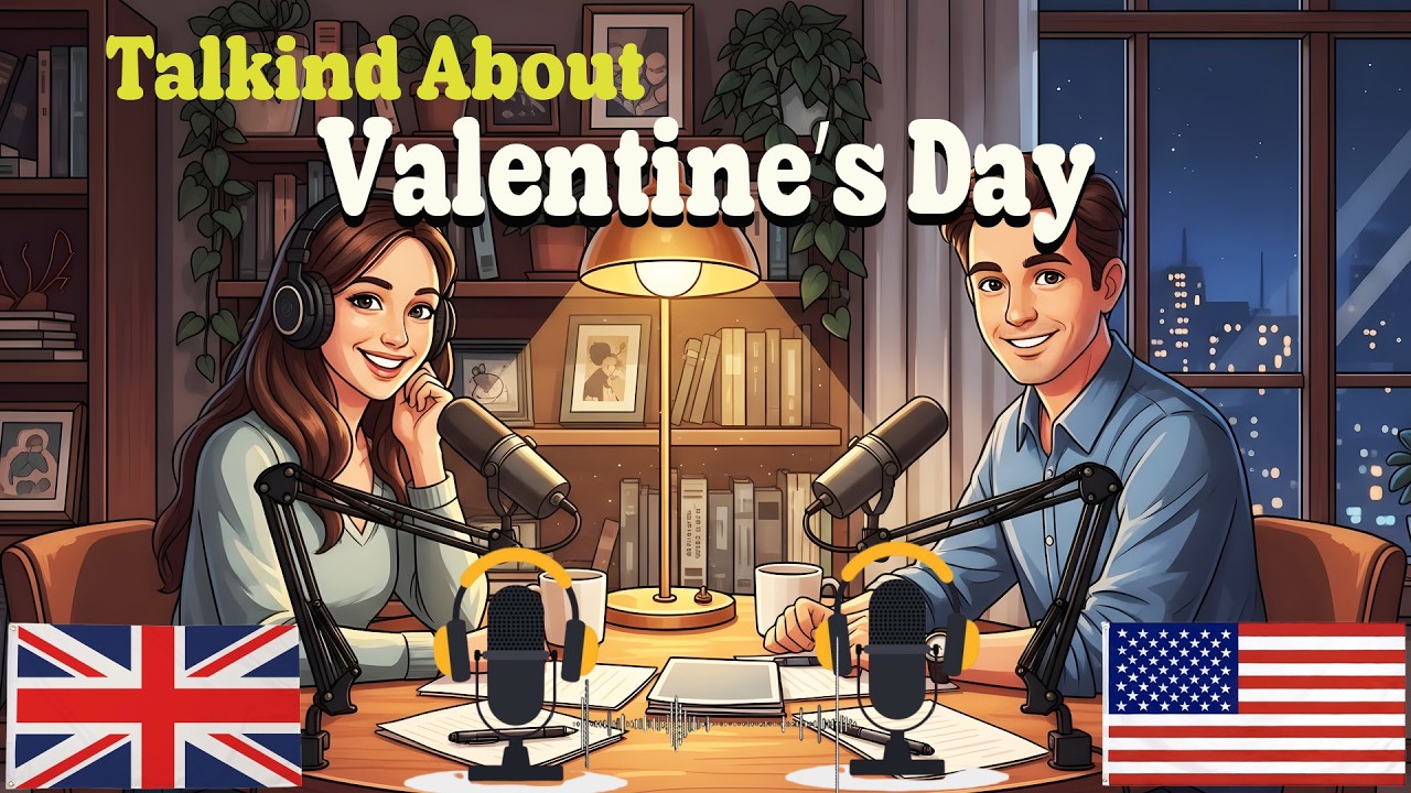 How to Talk About Valentine’s Day in English | English Podcast for Speaking Fluency