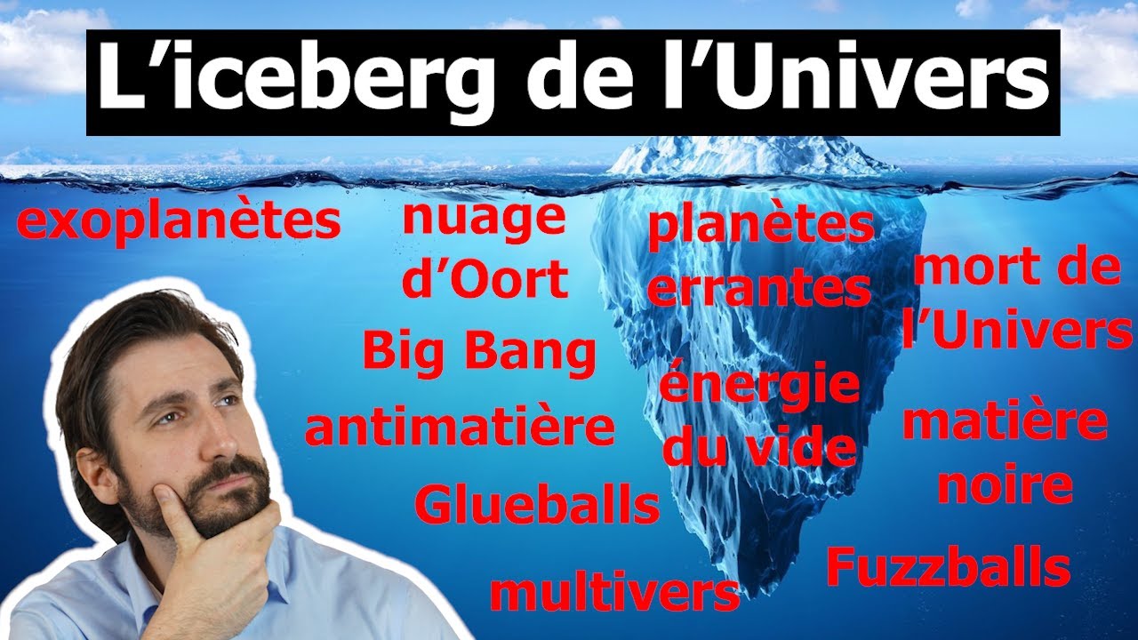 L'ICEBERG DE L'UNIVERS : toute la physique de l'infiniment petit à l'infiniment grand