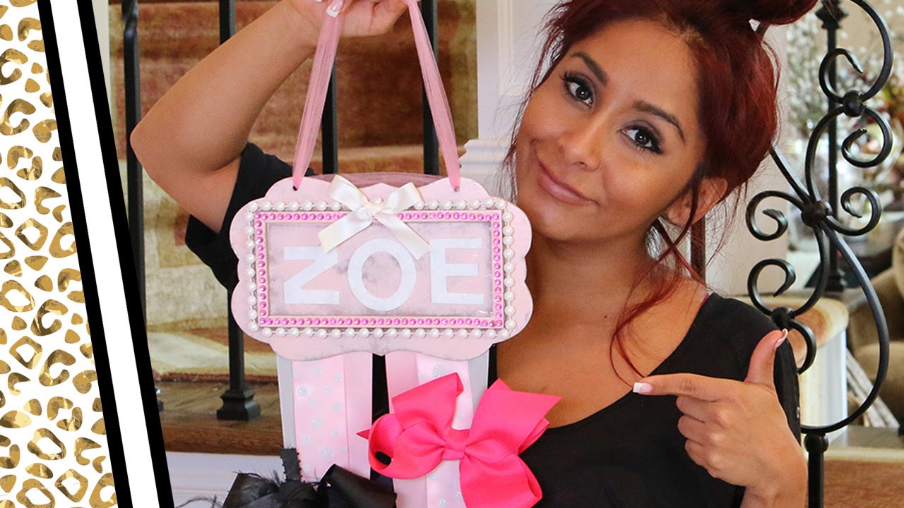 Snooki's DIY Ribbon Holder: Best Baby Shower Gift Ever!