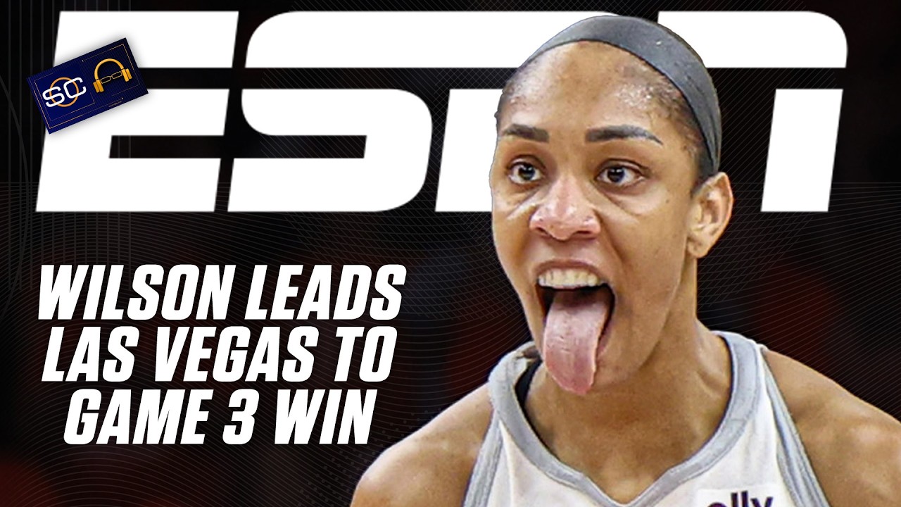 WNBA Finals Game 3 REACTION 🍿 Aces win thriller on A'ja Wilson's game-winning shot | SC with SVP
