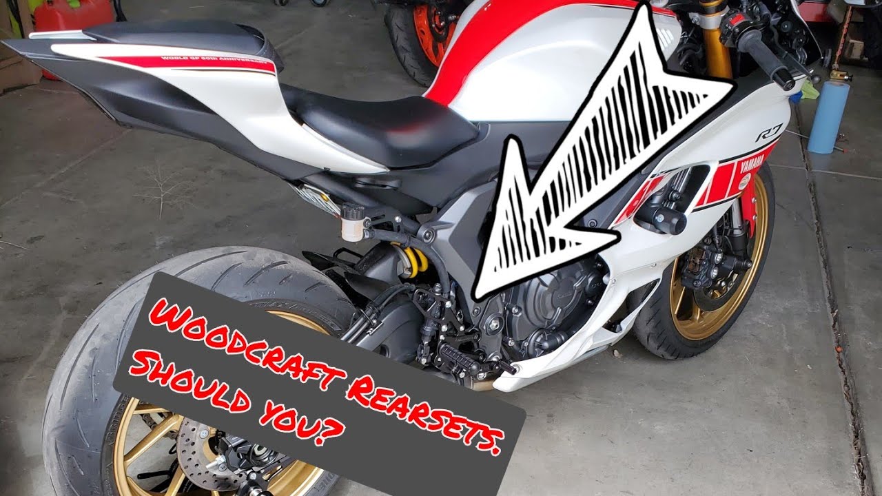 Should you spend the money on the Woodcraft adjustable rearsets for the 2022 Yamaha R7 ?