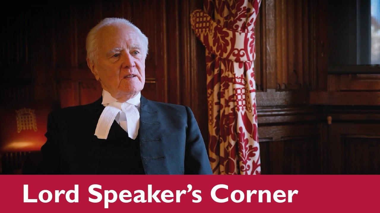 Lord McFall of Alcluith: Lord Speaker’s Corner | House of Lords | Episode 35