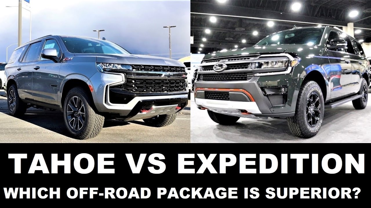 2022 Ford Expedition Timberline Vs 2022 Chevy Tahoe Z71: Team Ford Or Team Chevrolet?