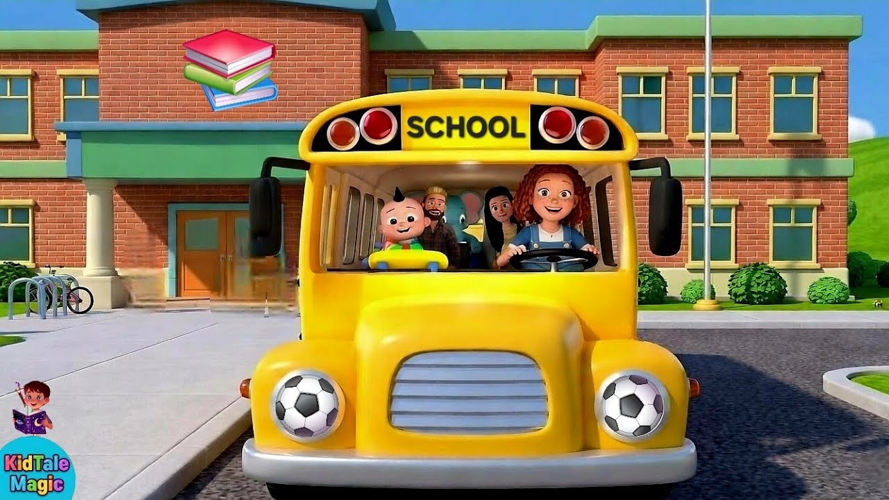 Wheels on the Bus 🚍 (Extended) | Nursery Rhymes & Kids Songs 🔄