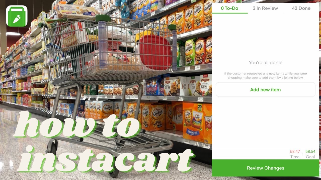2021 Full Instacart Tutorial + Ride Along