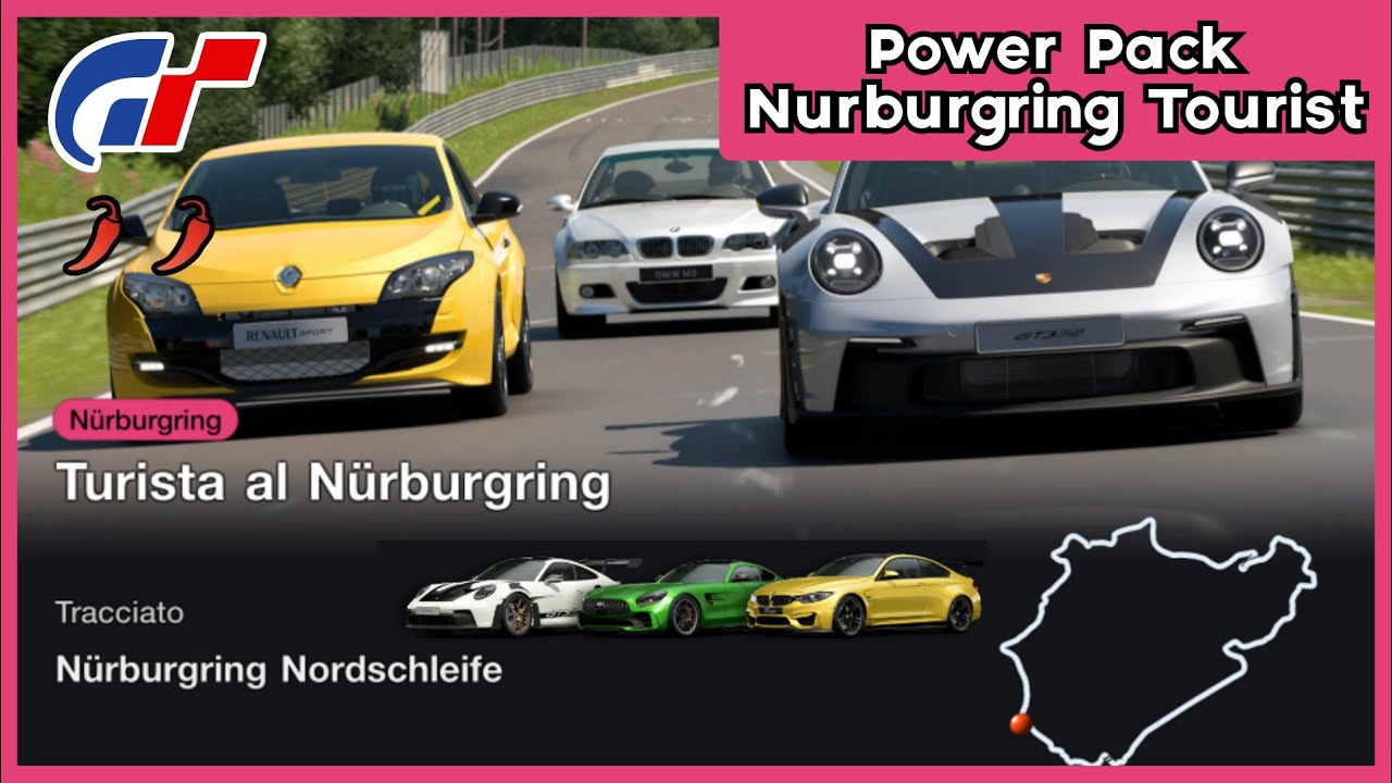 GT7 | Power Pack | Max Difficulty - Nürburgring Tourist - Race 1 (Engine sound only)