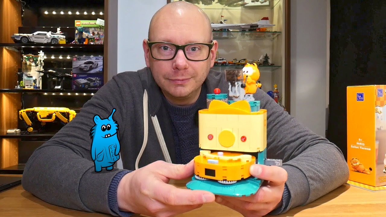 Pantasy 86823 Garfield Staubsauger Roboter