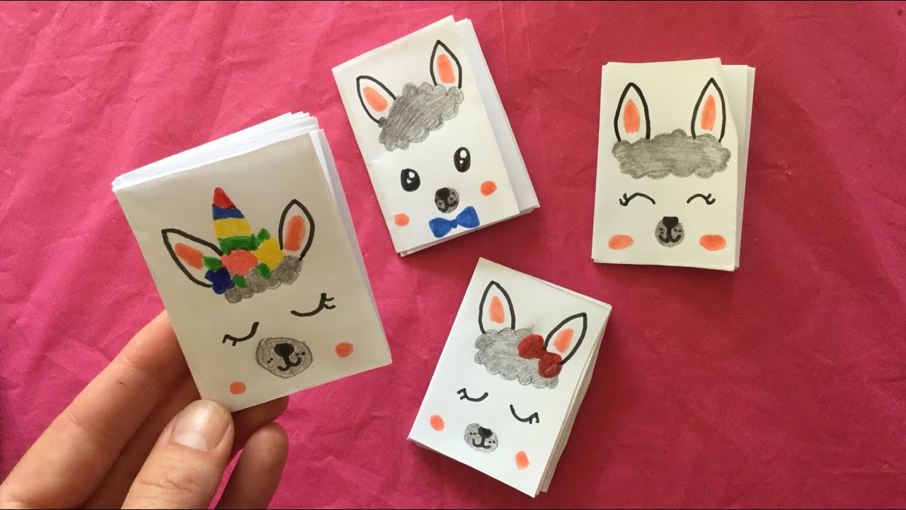 🌸 DIY JAK ZROBIĆ MINI NOTESIKI 🌸 Origami z papieru łatwe 🌸 zr&oacute;b to sam